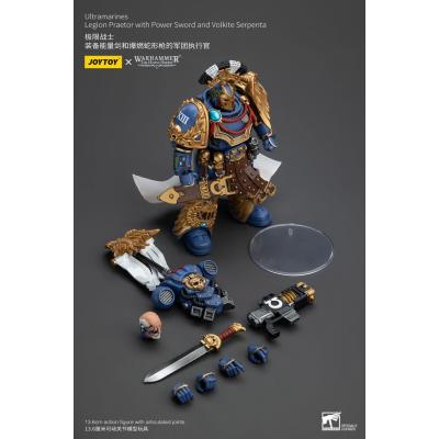 Warhammer The Horus Heresy Figura 1/18 Ultramarines Legion Praetor with Power Sword and Volkite Serpenta 20 cm