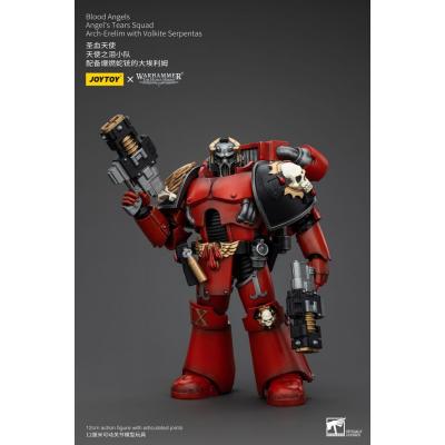 Warhammer The Horus Heresy Figura 1/18 Blood Angels Angel's Tears Squad Arch-Erelim with Volkite Serpentas 12 cm