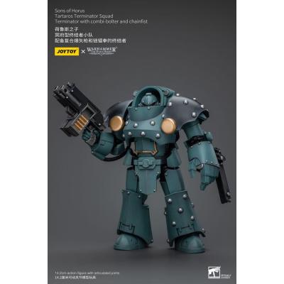 Warhammer The Horus Heresy Figura 1/18 Tartaros Terminator Squad Terminator With Combi-Bolter And Chainfist 12 cm