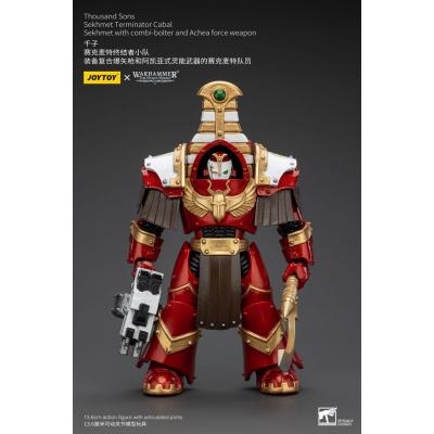 Warhammer The Horus Heresy Figura 1/18 Thousand Sons Sekhmet Terminator Cabal Sekhmet with Combi-Bolter and Achea Force Weapon 1
