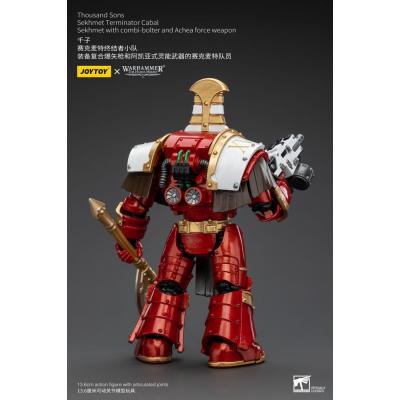 Warhammer The Horus Heresy Figura 1/18 Thousand Sons Sekhmet Terminator Cabal Sekhmet with Combi-Bolter and Achea Force Weapon 1
