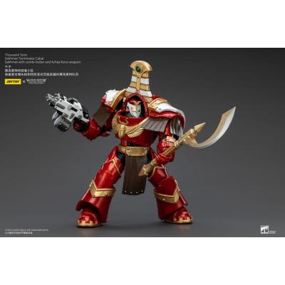 Warhammer The Horus Heresy Figura 1/18 Thousand Sons Sekhmet Terminator Cabal Sekhmet with Combi-Bolter and Achea Force Weapon 1