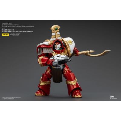 Warhammer The Horus Heresy Figura 1/18 Thousand Sons Sekhmet Terminator Cabal Sekhmet with Combi-Bolter and Achea Force Weapon 1