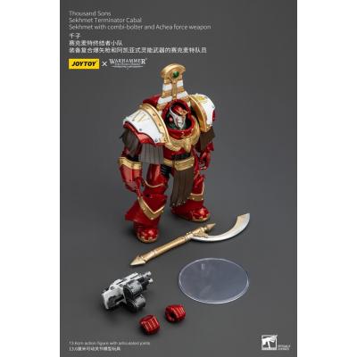 Warhammer The Horus Heresy Figura 1/18 Thousand Sons Sekhmet Terminator Cabal Sekhmet with Combi-Bolter and Achea Force Weapon 1