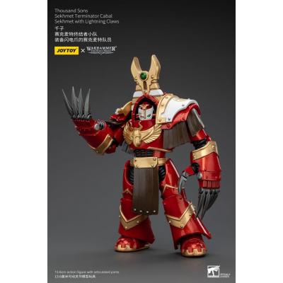 Warhammer The Horus Heresy Figura 1/18 Thousand Sons Sekhmet Terminator Cabal Sekhmet with Lightning Claws 14 cm