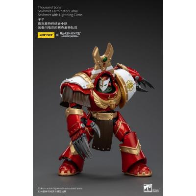 Warhammer The Horus Heresy Figura 1/18 Thousand Sons Sekhmet Terminator Cabal Sekhmet with Lightning Claws 14 cm