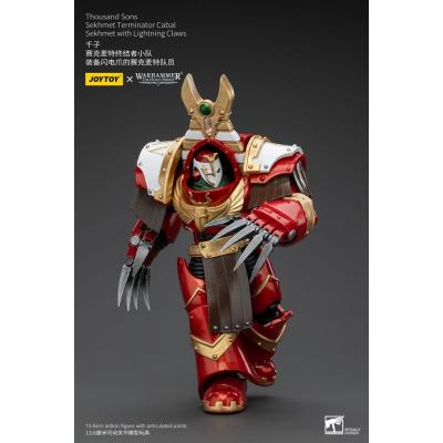 Warhammer The Horus Heresy Figura 1/18 Thousand Sons Sekhmet Terminator Cabal Sekhmet with Lightning Claws 14 cm