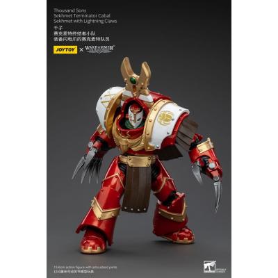 Warhammer The Horus Heresy Figura 1/18 Thousand Sons Sekhmet Terminator Cabal Sekhmet with Lightning Claws 14 cm