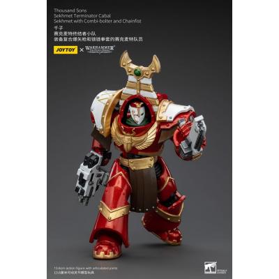 Warhammer The Horus Heresy Figura 1/18 Thousand Sons Sekhmet Terminator Cabal Sekhmet with Combi-Bolter and Chainfist 14 cm