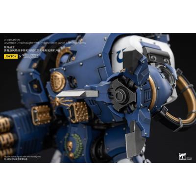 Warhammer The Horus Heresy Figura 1/18 Ultramarines Leviathan Dreadnought with Cyclonic Melta Lance And Siege Claws 29 cm 14 cm