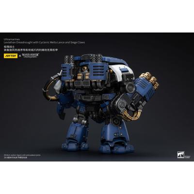 Warhammer The Horus Heresy Figura 1/18 Ultramarines Leviathan Dreadnought with Cyclonic Melta Lance And Siege Claws 29 cm 14 cm
