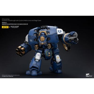 Warhammer The Horus Heresy Figura 1/18 Ultramarines Leviathan Dreadnought with Cyclonic Melta Lance And Siege Claws 29 cm 14 cm