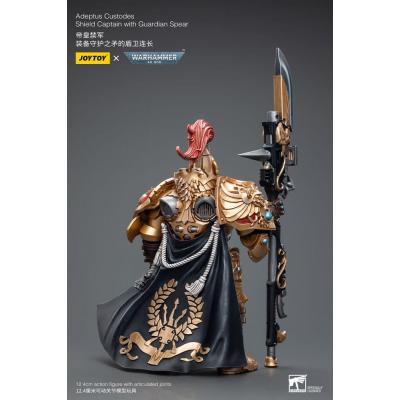 Warhammer 40k Figura 1/18 Adeptus Custodes Shield Captain with Guardian Spear 12 cm