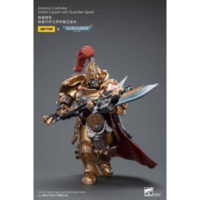 Warhammer 40k Figura 1/18 Adeptus Custodes Shield Captain with Guardian Spear 12 cm