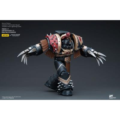 Warhammer The Horus Heresy Figura 1/18 Sons of Horus Justaerin Terminator Squad Justaerin with Lightning Claws 12 cm