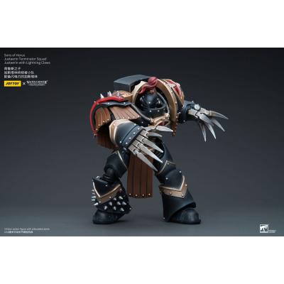 Warhammer The Horus Heresy Figura 1/18 Sons of Horus Justaerin Terminator Squad Justaerin with Lightning Claws 12 cm