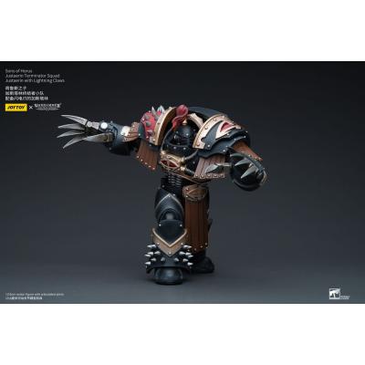 Warhammer The Horus Heresy Figura 1/18 Sons of Horus Justaerin Terminator Squad Justaerin with Lightning Claws 12 cm