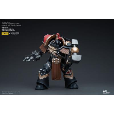 Warhammer The Horus Heresy Figura 1/18 Sons of Horus Justaerin Terminator Squad Justaerin with Thunder Hammer 12 cm