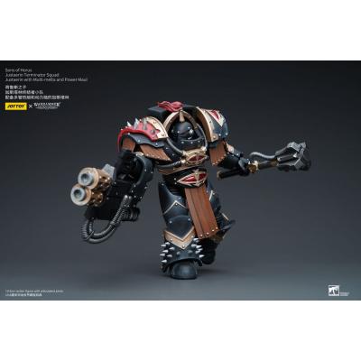 Warhammer The Horus Heresy Figura 1/18 Sons of Horus Justaerin Terminator Squad Justaerin with Multi-melta and Power MauL 12 cm