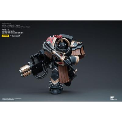Warhammer The Horus Heresy Figura 1/18 Sons of Horus Justaerin Terminator Squad Justaerin with Multi-melta and Power MauL 12 cm