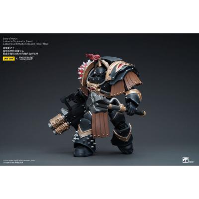 Warhammer The Horus Heresy Figura 1/18 Sons of Horus Justaerin Terminator Squad Justaerin with Multi-melta and Power MauL 12 cm
