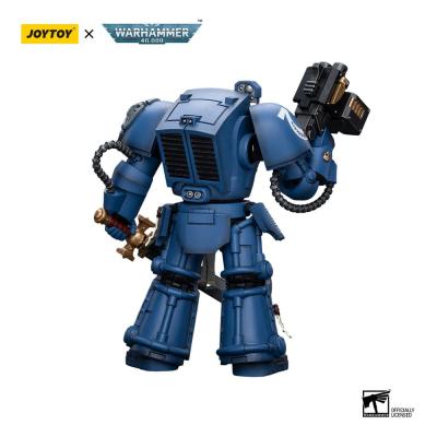Warhammer 40k Figura 1/18 Ultramarines Terminator Squad Sergeant with Power Sword and Teleport Homer 12 cm