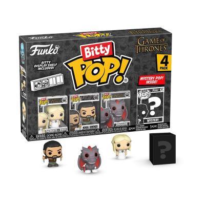 Game of Thrones Pack de 4 Figuras Bitty POP! Vinyl Khaleesi 2,5 cm