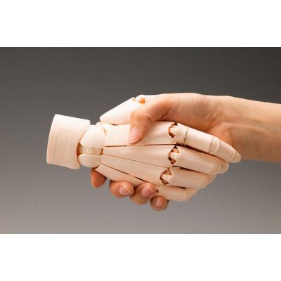 Takahiro Kagami Artist Support Item Hand PVC 1/1 Model/L Pale Orange 21 cm