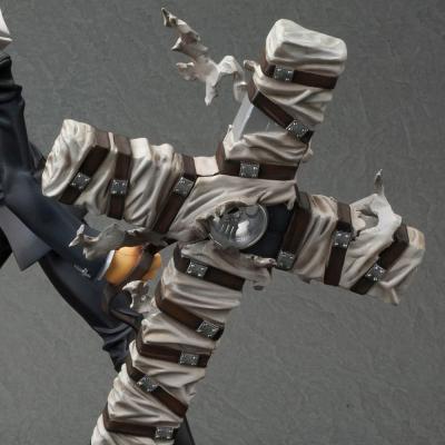 Trigun Badlands Rumble Estatua ARTFX J 1/8 Nicholas D. Wolfwood Renewal Package Version 20 cm