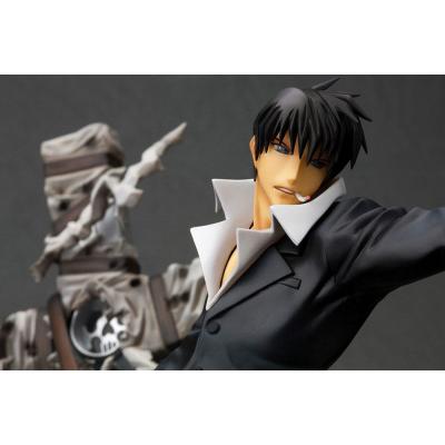 Trigun Badlands Rumble Estatua ARTFX J 1/8 Nicholas D. Wolfwood Renewal Package Version 20 cm