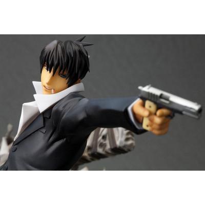Trigun Badlands Rumble Estatua ARTFX J 1/8 Nicholas D. Wolfwood Renewal Package Version 20 cm