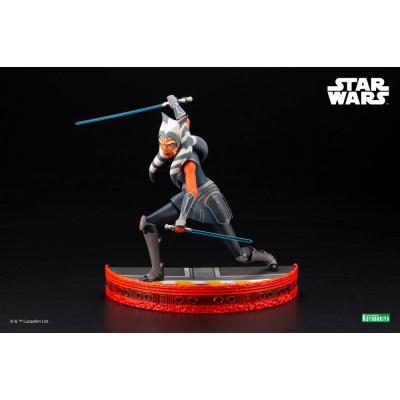 Star Wars The Clone Wars Estatua PVC ARTFX 1/7 Ahsoka Tano Escape from the Clones 24 cm