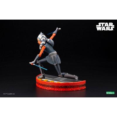 Star Wars The Clone Wars Estatua PVC ARTFX 1/7 Ahsoka Tano Escape from the Clones 24 cm