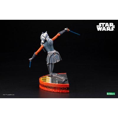 Star Wars The Clone Wars Estatua PVC ARTFX 1/7 Ahsoka Tano Escape from the Clones 24 cm