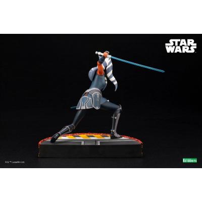 Star Wars The Clone Wars Estatua PVC ARTFX 1/7 Ahsoka Tano Escape from the Clones 24 cm
