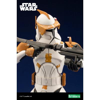 Star Wars The Clone Wars Estatua ARTFX 1/10 Commander Cody 17 cm