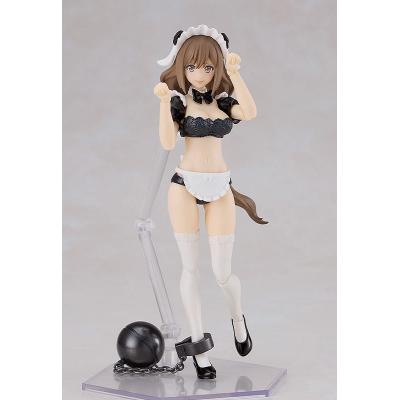 Guilty Princess Maqueta PLAMAX GP-07 Underwear Body Girl Ran & Jelly: Maid Ver. Set 16 cm