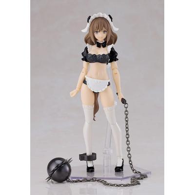Guilty Princess Maqueta PLAMAX GP-07 Underwear Body Girl Ran & Jelly: Maid Ver. Set 16 cm