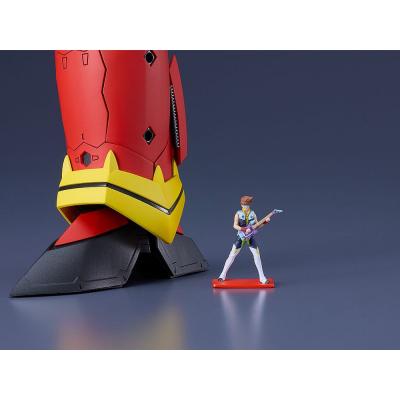 The Super Dimension Fortress Macross PLAMAX Maqueta 1/72 VF-19 Custom Fire Valkyrie (Basara Nekki Unit) 22 cm