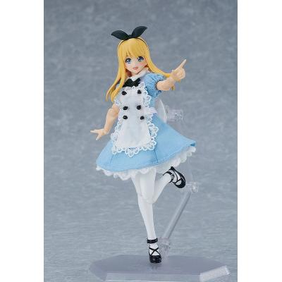 Original Character Figura Figma Female Body (Alice) with Dress and Apron Outfit 13 cm