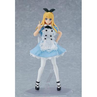 Original Character Figura Figma Female Body (Alice) with Dress and Apron Outfit 13 cm