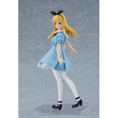 Original Character Figura Figma Female Body (Alice) with Dress and Apron Outfit 13 cm