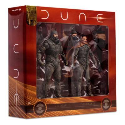 Dune: parte dos Pack de 2 Figuras Stilgar & Shishakli (Gold Label) 18 cm