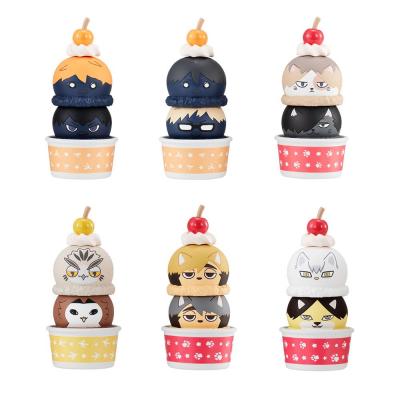 Haikyu!! Pack de 6 Figuras Tsumichen Stack up & Change 8 cm (with gift)