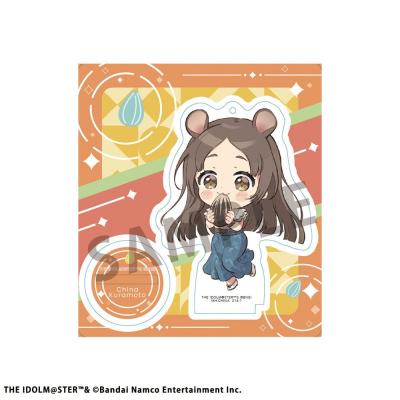 Idolmaster Figuras acrílico TokoToko Gakuen 9 cm Expositor (10)