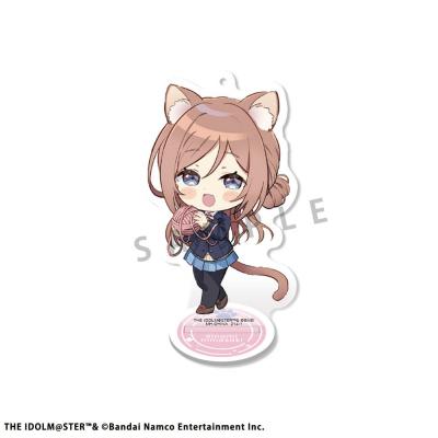 Idolmaster Figuras acrílico TokoToko Gakuen 9 cm Expositor (10)