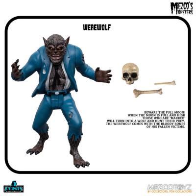 Mezco's Monsters Figuras 5 Points Tower of Fear Deluxe Box Set 9 cm