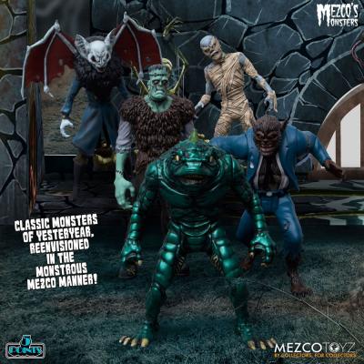 Mezco's Monsters Figuras 5 Points Tower of Fear Deluxe Box Set 9 cm