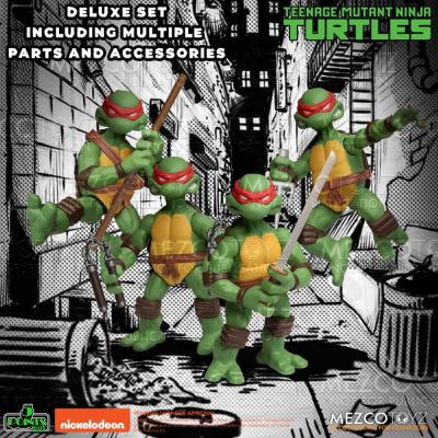 Teenage Mutant Ninja Turtles Figuras Teenage Mutant Ninja Turtles Deluxe Set 8 cm
