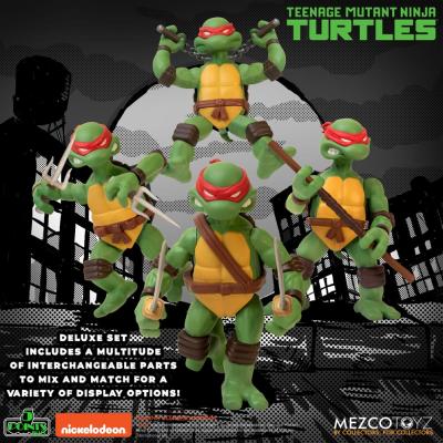 Teenage Mutant Ninja Turtles Figuras Teenage Mutant Ninja Turtles Deluxe Set 8 cm